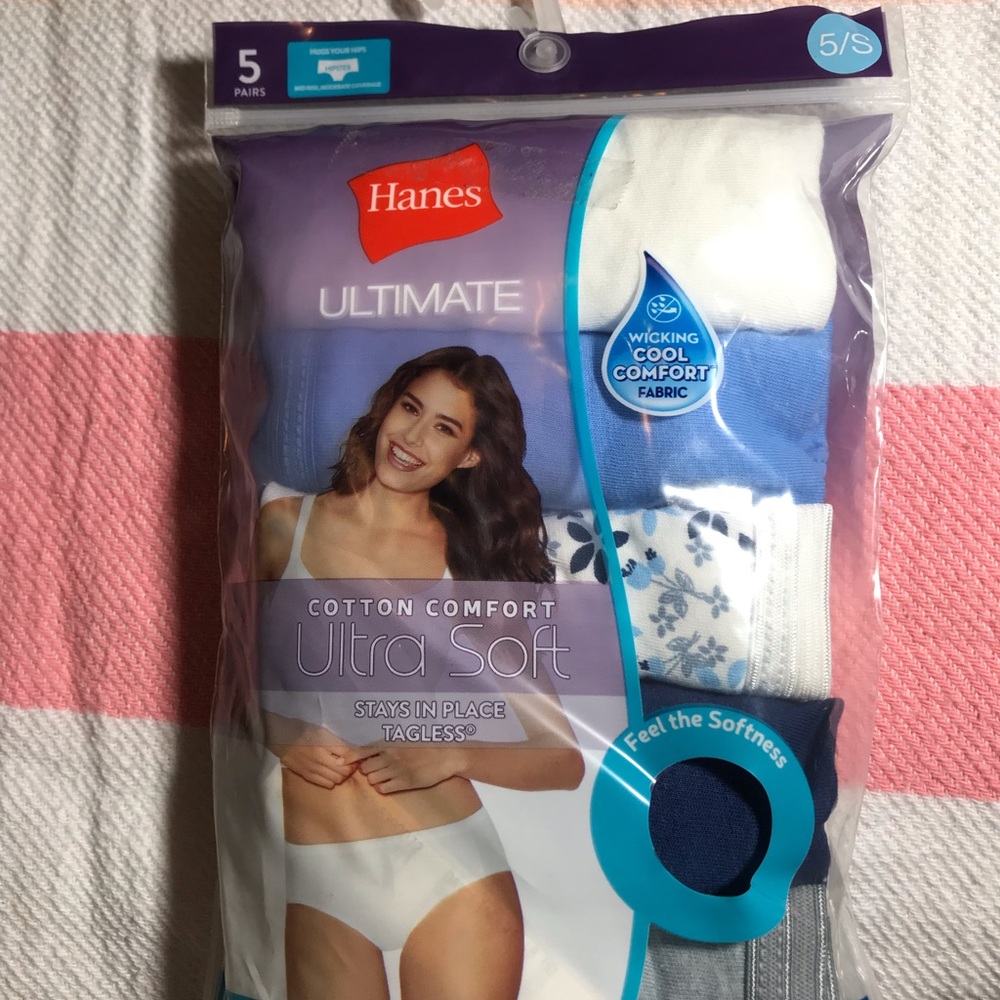 Hanes women’s ultra soft cotton comfort underwear